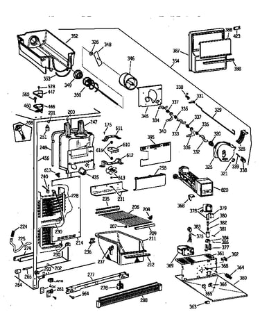 Freezer section