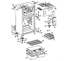 Hotpoint CTX17BAZGRAD cabinet diagram