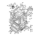 Hotpoint RGB744BEA1AD body parts diagram