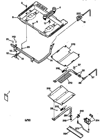 Gas & burner parts