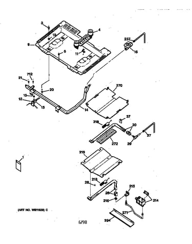 Gas & burner parts