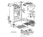 Hotpoint CTG16EAACRWH cabinet diagram