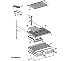 Hotpoint CTX18EABARAA shelf parts diagram