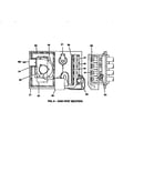 Gas heat section