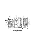 Gas heat section