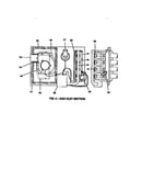 Gas heat section