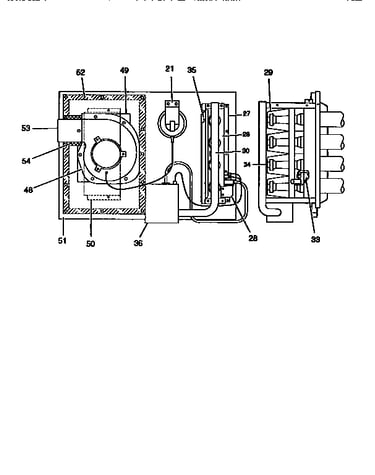 Fig. 3 - gas heat section