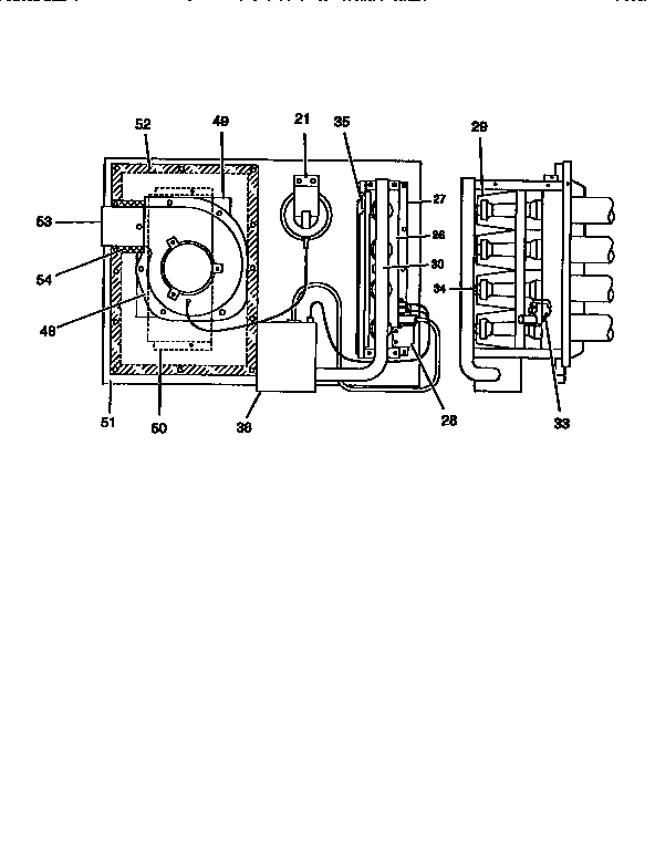 Fig. 3 - gas heat section