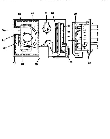Fig. 3 - gas heat section