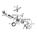 Kenmore 36314375791 motor-pump mechanism diagram