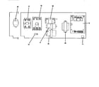 York D1NA042N05625 fig. 2 - electrical box diagram