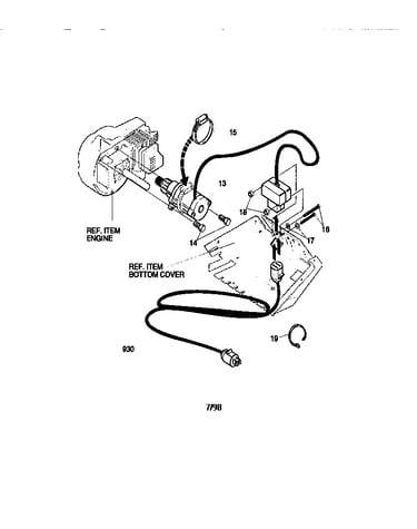 Electric start assembly