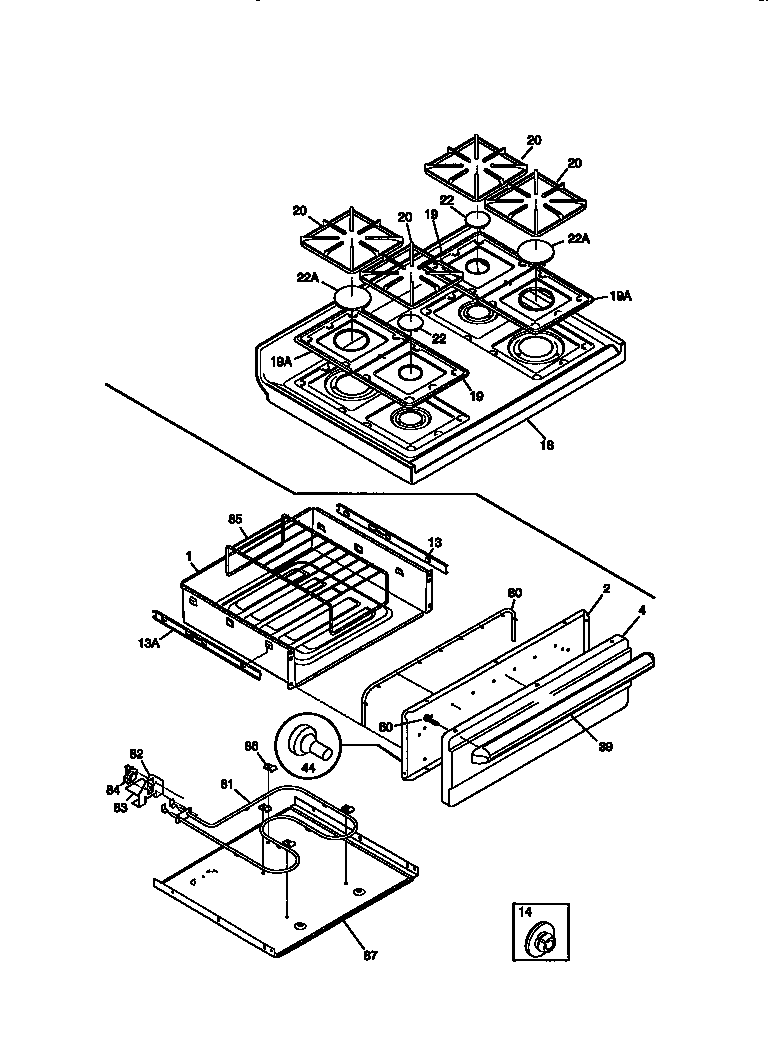 Top/drawer
