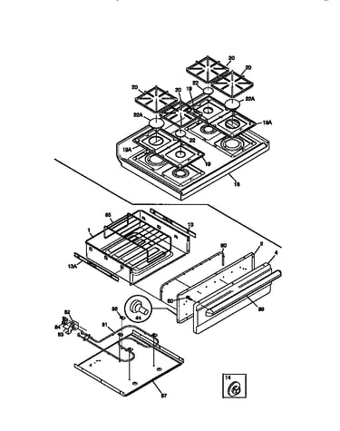 Top/drawer