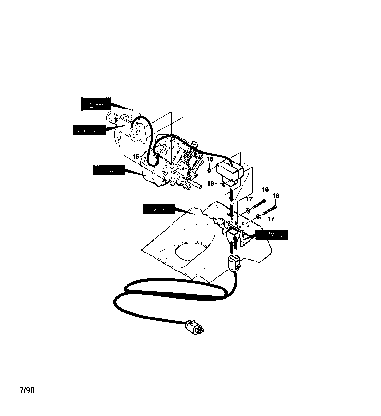 Electric start assembly