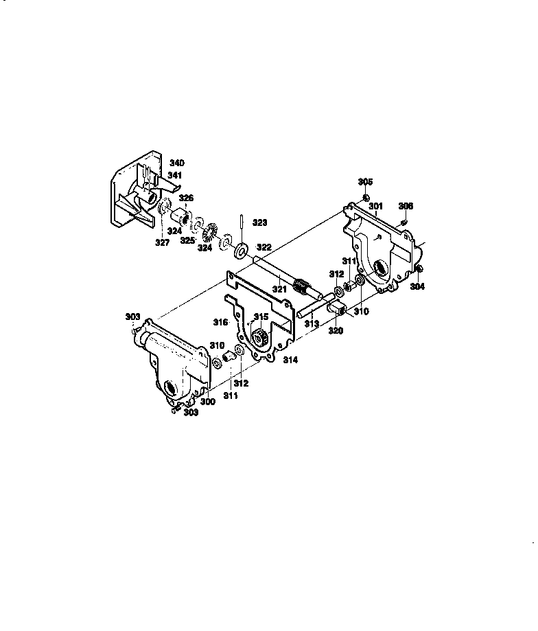 Gear case assembly