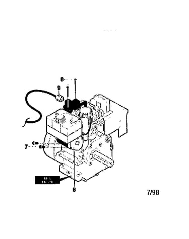 Electric start assembly