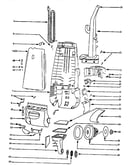 Handle and bag housing