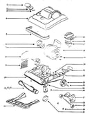 Nozzle and motor assembly