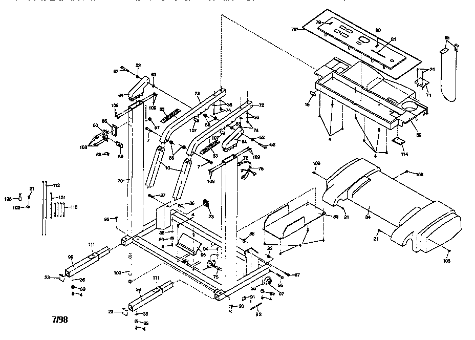 Console assembly