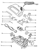 Nozzle and motor assembly