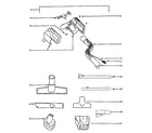 Eureka 6892A attachment parts diagram