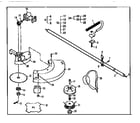 Craftsman 989795040 shaft/handle/stringhead diagram