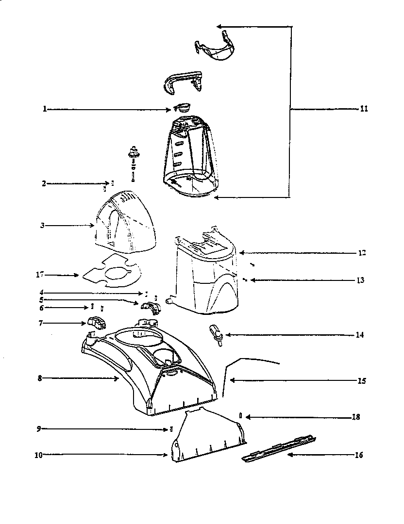 Dispensing tank assembly