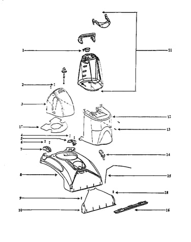 Dispensing tank assembly
