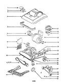 Nozzle and motor assembly