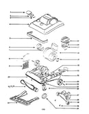 Nozzle and motor assembly