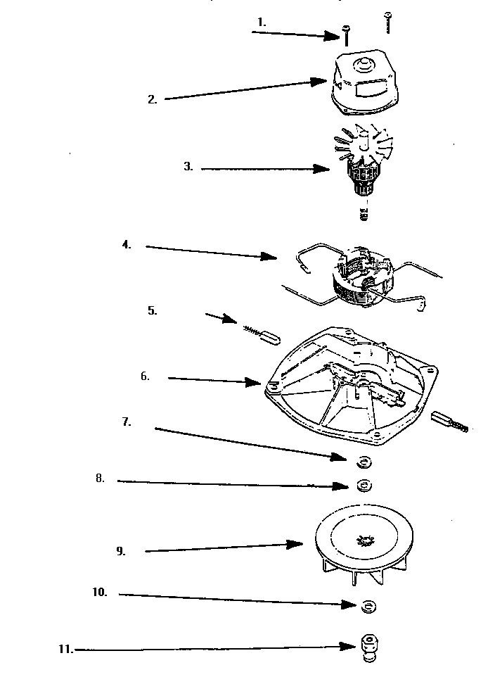 Wwu1200/53349-7 motor assy
