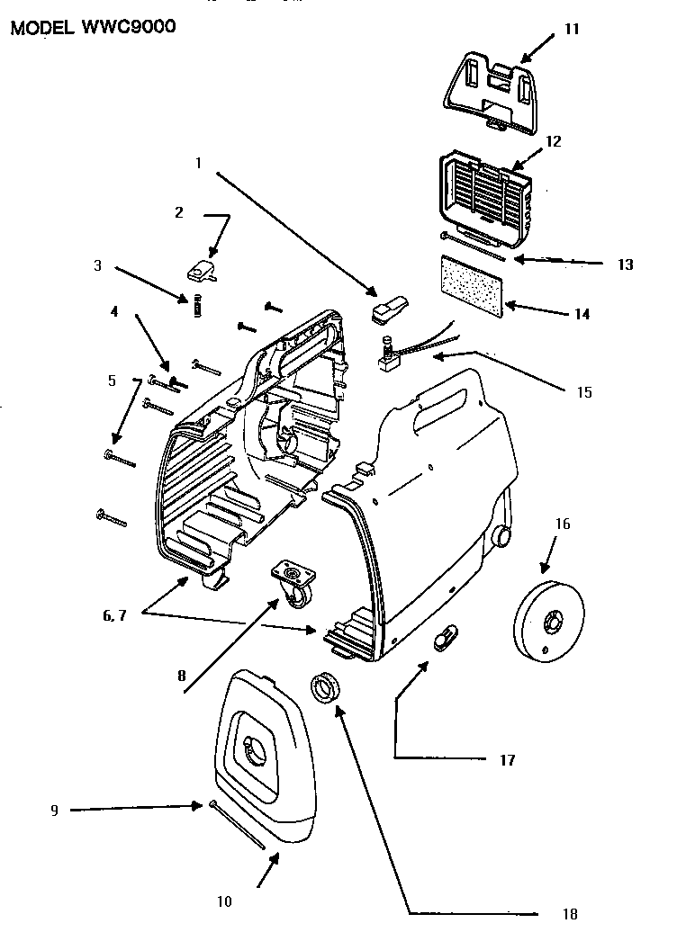 Model wwc9000