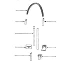 Eureka 4372AT attachment parts diagram