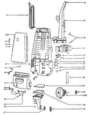 Handle and bag housing