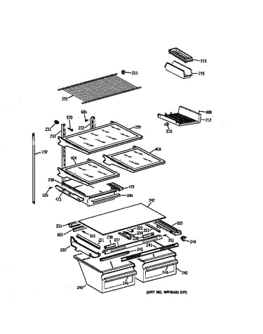 Shelf parts