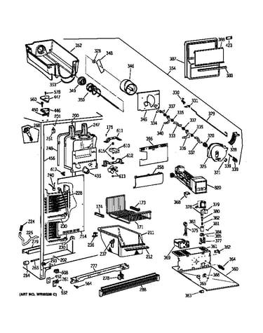 Freezer section