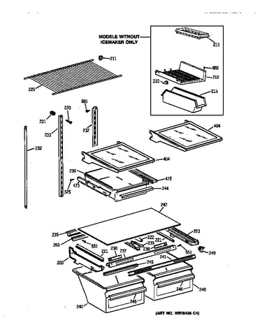 Shelf parts