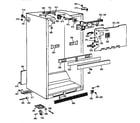 GE TBX18AABHRWW cabinet parts diagram