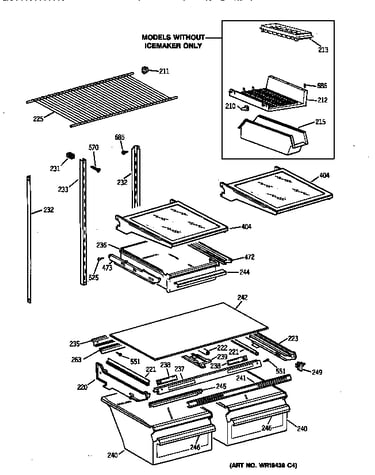 Shelf parts