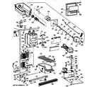 GE TFX22ZPBAWW freezer section diagram