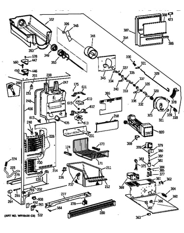 Freezer section