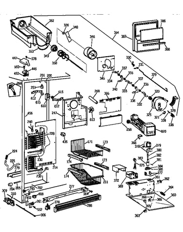 Freezer section