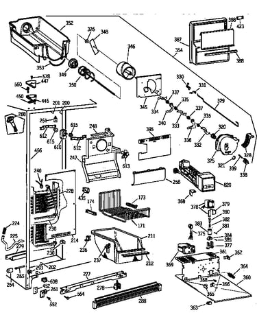 Freezer section