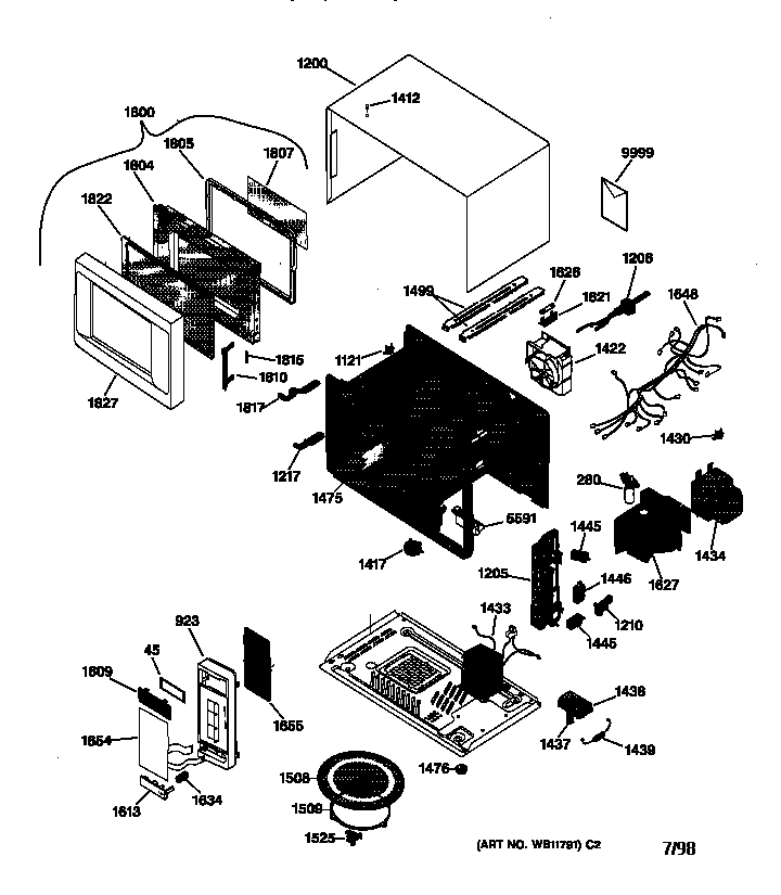 MICROWAVE PARTS