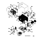GE JE730WA01 microwave parts diagram
