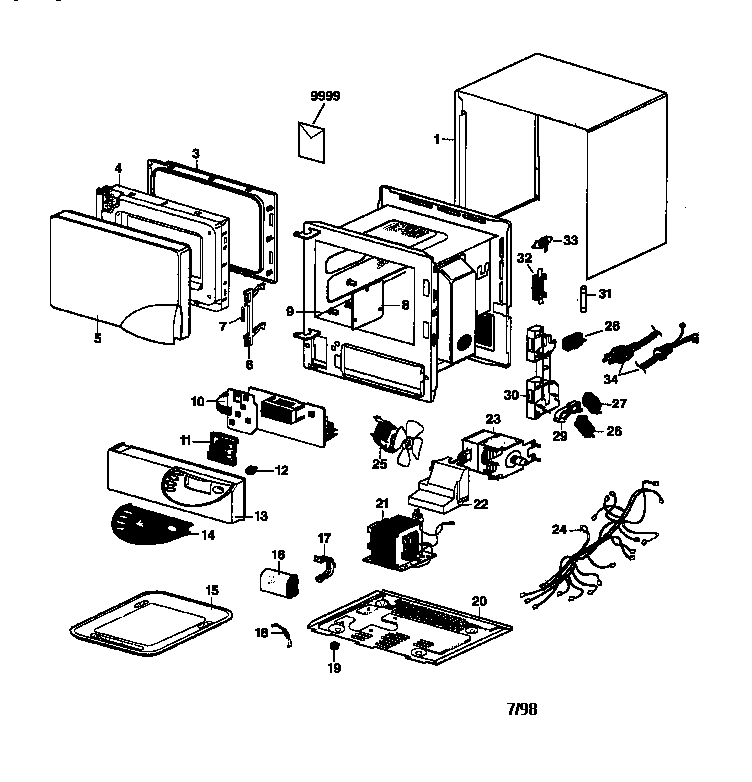 MICROWAVE PARTS