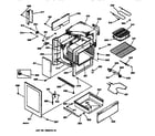 Hotpoint RB754YSAD body section diagram