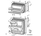 Hotpoint CTX16WIBBLWW door diagram