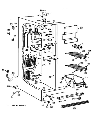 Freezer section